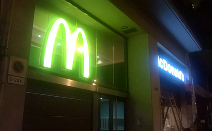 P.M. area enginyeria de nous restaurants McDonald's a nivell estatal